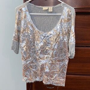 Daytrip, size S, gray, silver and gold